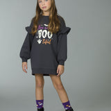 Vestido de niña en color antracita bootiful Charanga