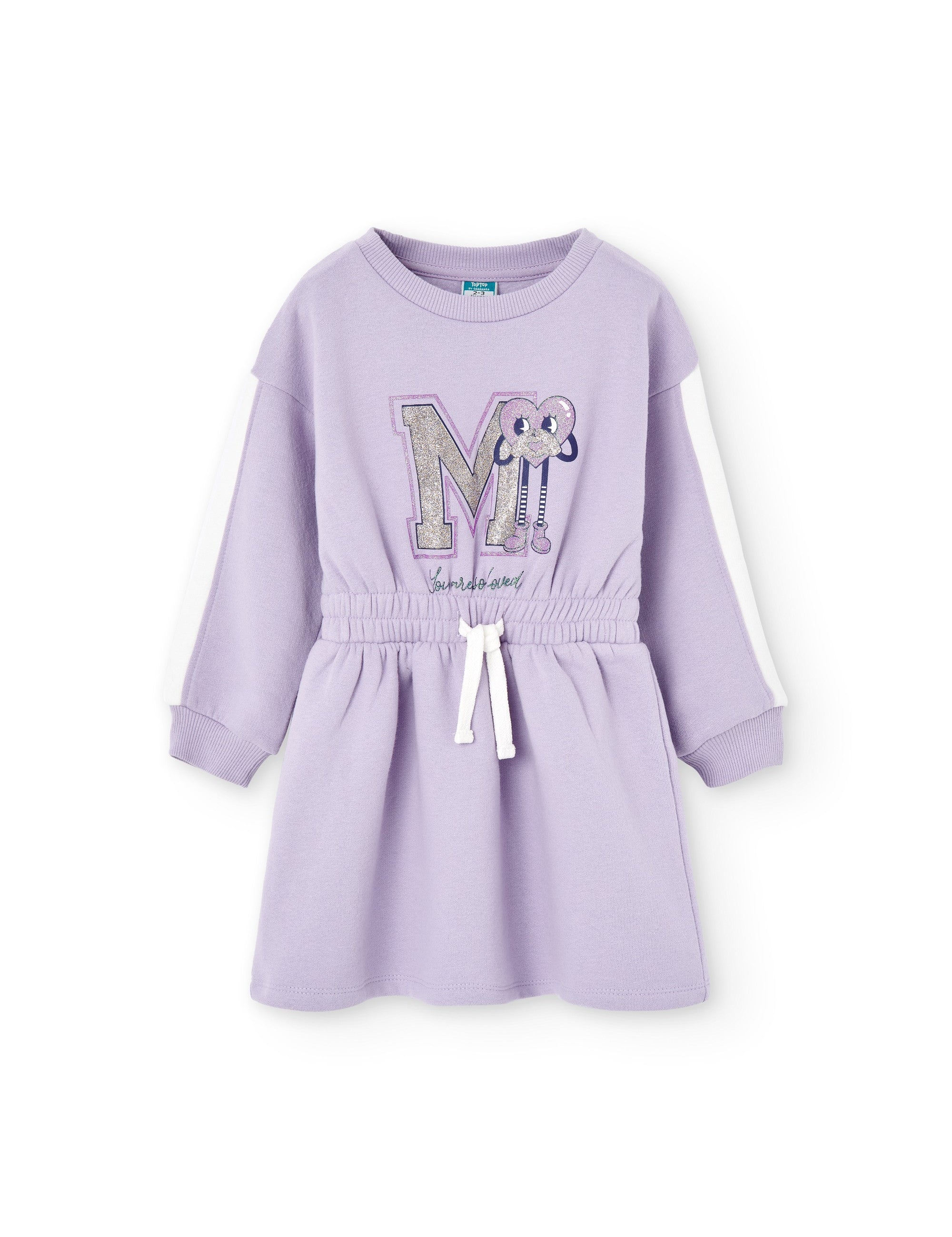 Vestido de niña morado Charanga