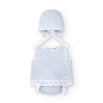 Vestido de recién nacido celeste Cocote & Charanga VERANO/Outlet