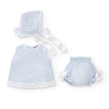 Vestido de recién nacido celeste Cocote & Charanga VERANO/Outlet