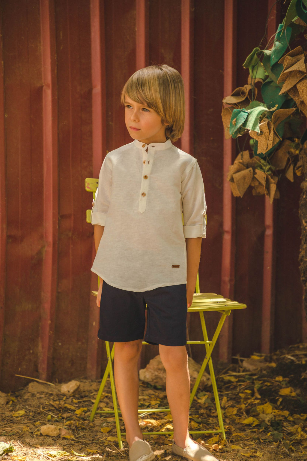 Pantalón de niño azul Cocote & Charanga VERANO/Outlet