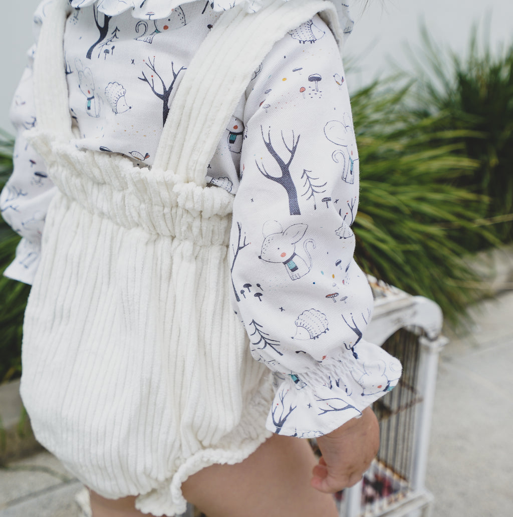 Blusa con mangas de bebé estampada Cocote & Charanga Charanga