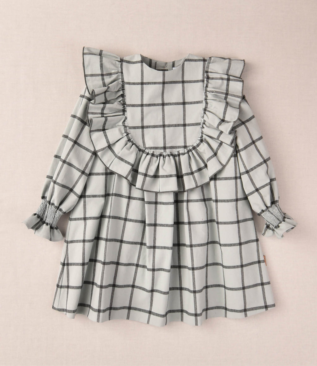 Vestido de niña gris Cocote & Charanga