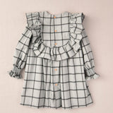 Vestido de niña gris Cocote & Charanga