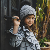 Vestido de niña gris Cocote & Charanga