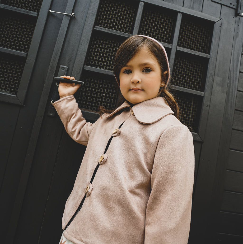 Chaqueta de niña rosa Cocote & Charanga Charanga