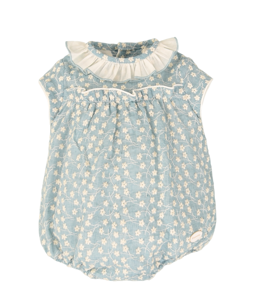 Pelele de bebé azul Cocote & Charanga VERANO/Charanga