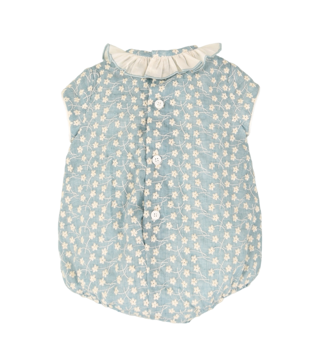 Pelele de bebé azul Cocote & Charanga VERANO/Charanga