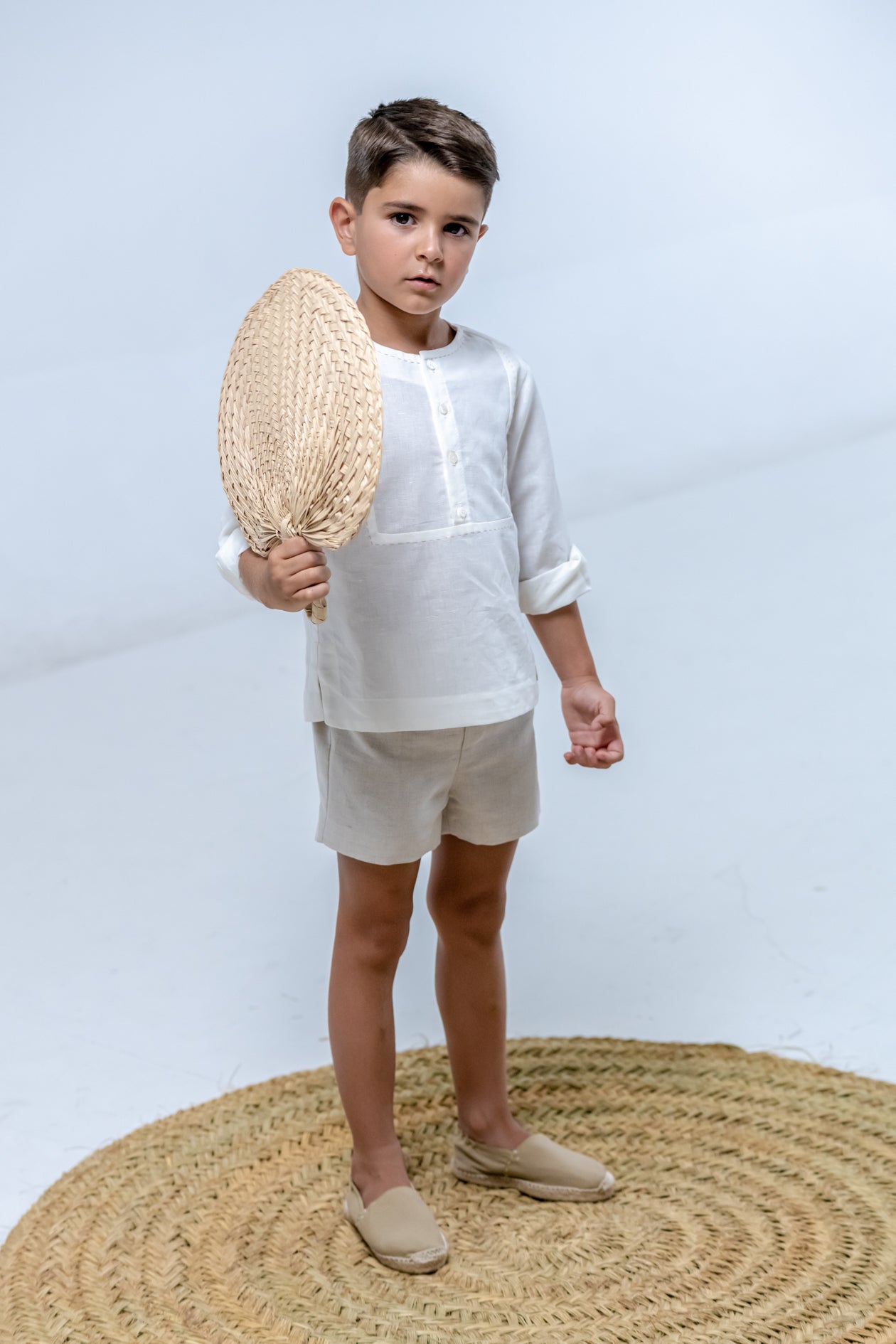 Conjunto de niño crudo Cocote & Charanga VERANO/Charanga