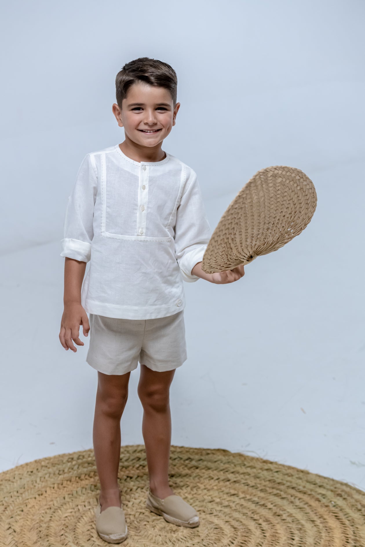 Conjunto de niño crudo Cocote & Charanga VERANO/Charanga