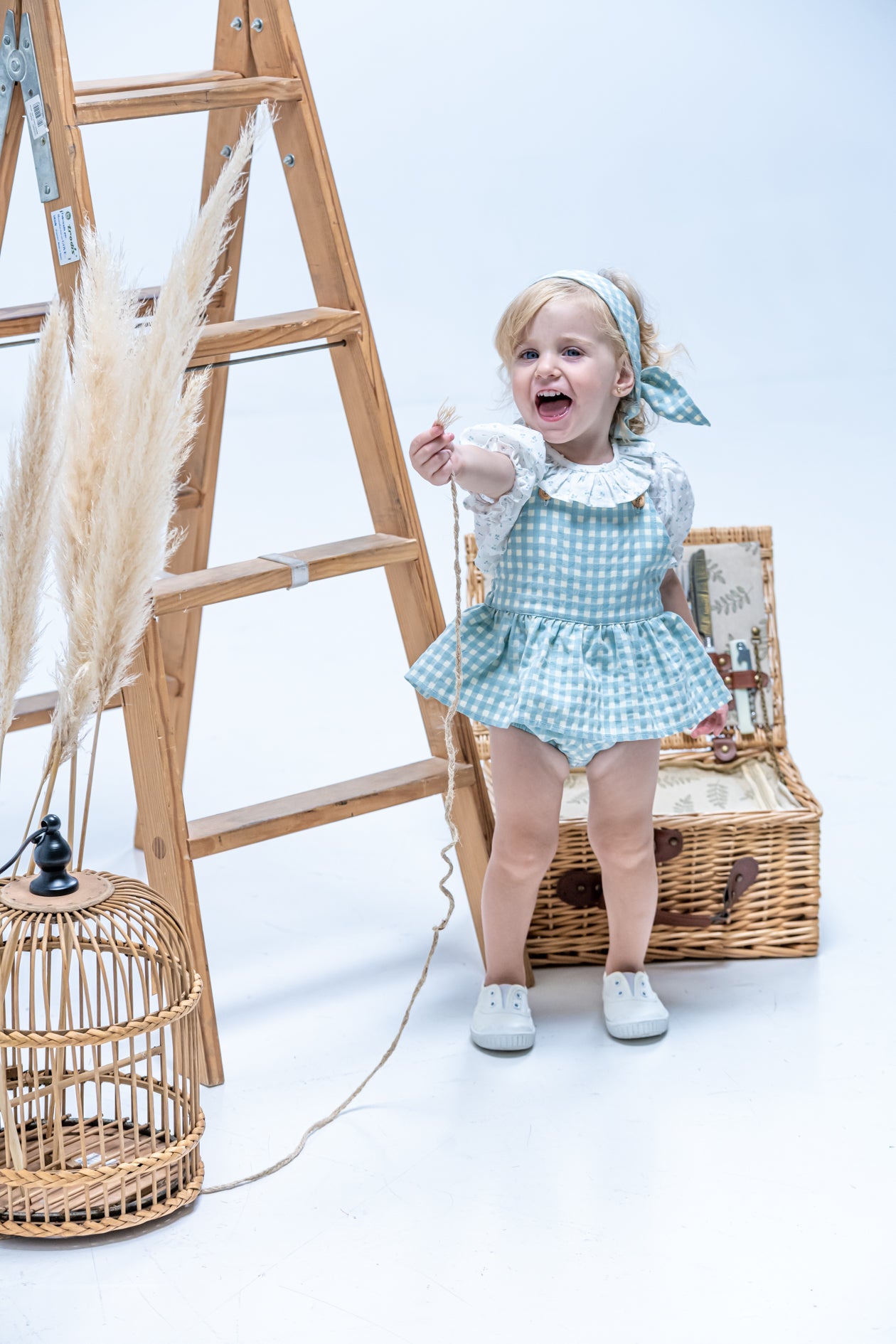 Peto de bebé azul Cocote & Charanga VERANO/Charanga