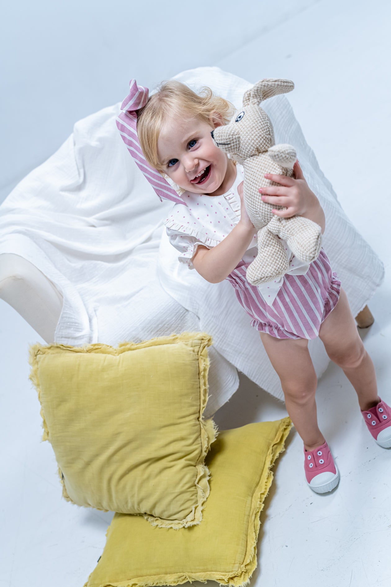 Peto de bebé rosa Cocote & Charanga VERANO/Charanga