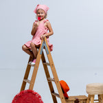 Vestido de niña rosa Cocote & Charanga VERANO/Charanga