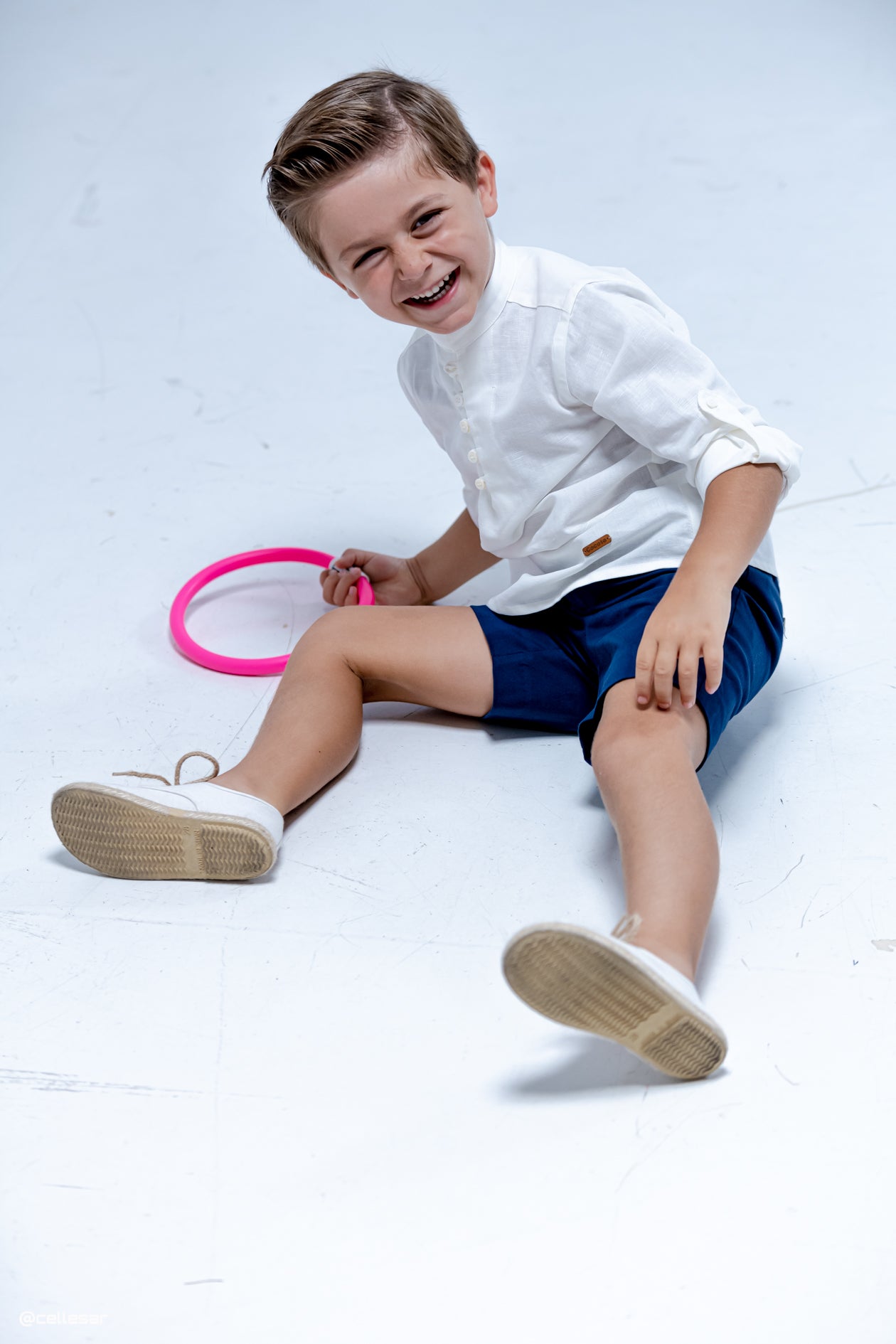 Camisa de niño color blanco Cocote & Charanga VERANO/Charanga