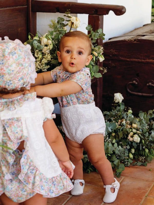 Conjunto ranita bordada recién nacido | Cocote by Charanga