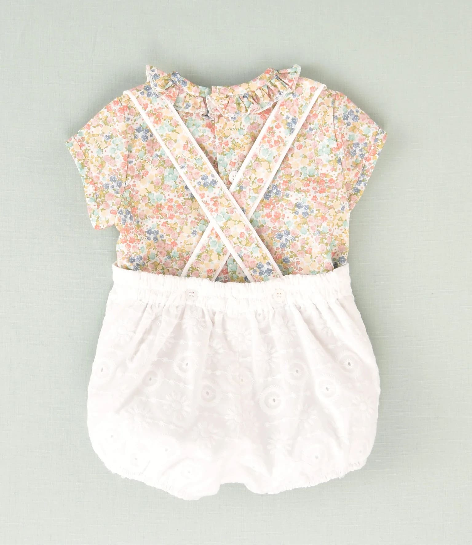 Conjunto ranita bordada recién nacido | Cocote by Charanga