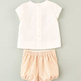 Conjunto de bebe ranita beige