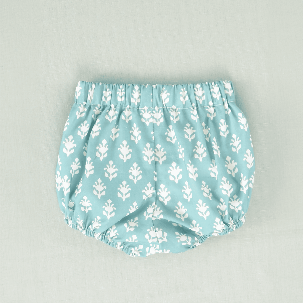 Braguita flores turquesa bebé niño
