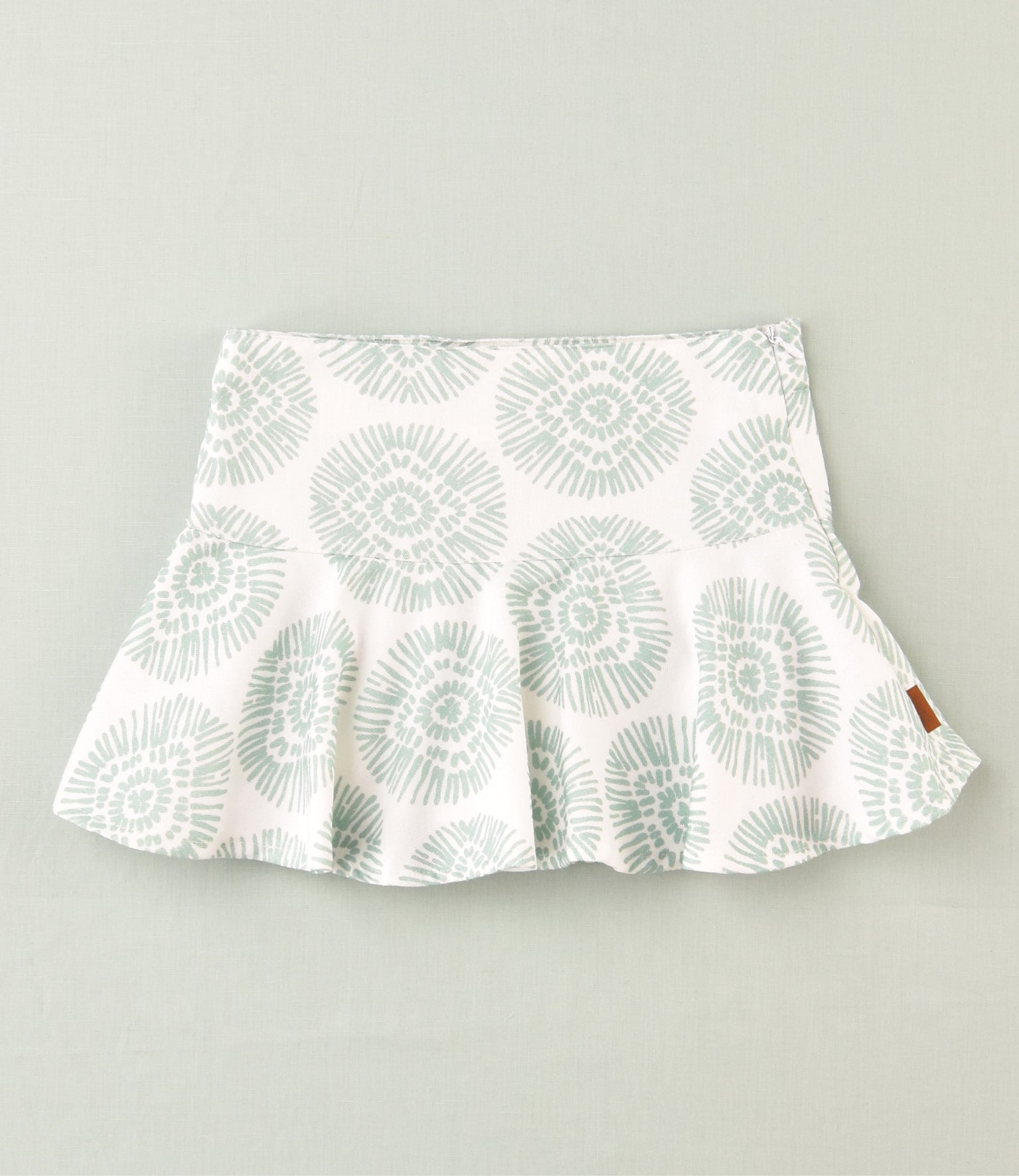 Falda niña verde vuelo