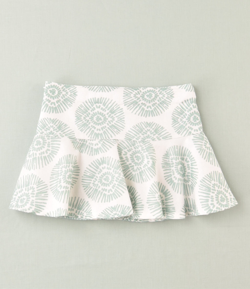 Falda niña verde vuelo