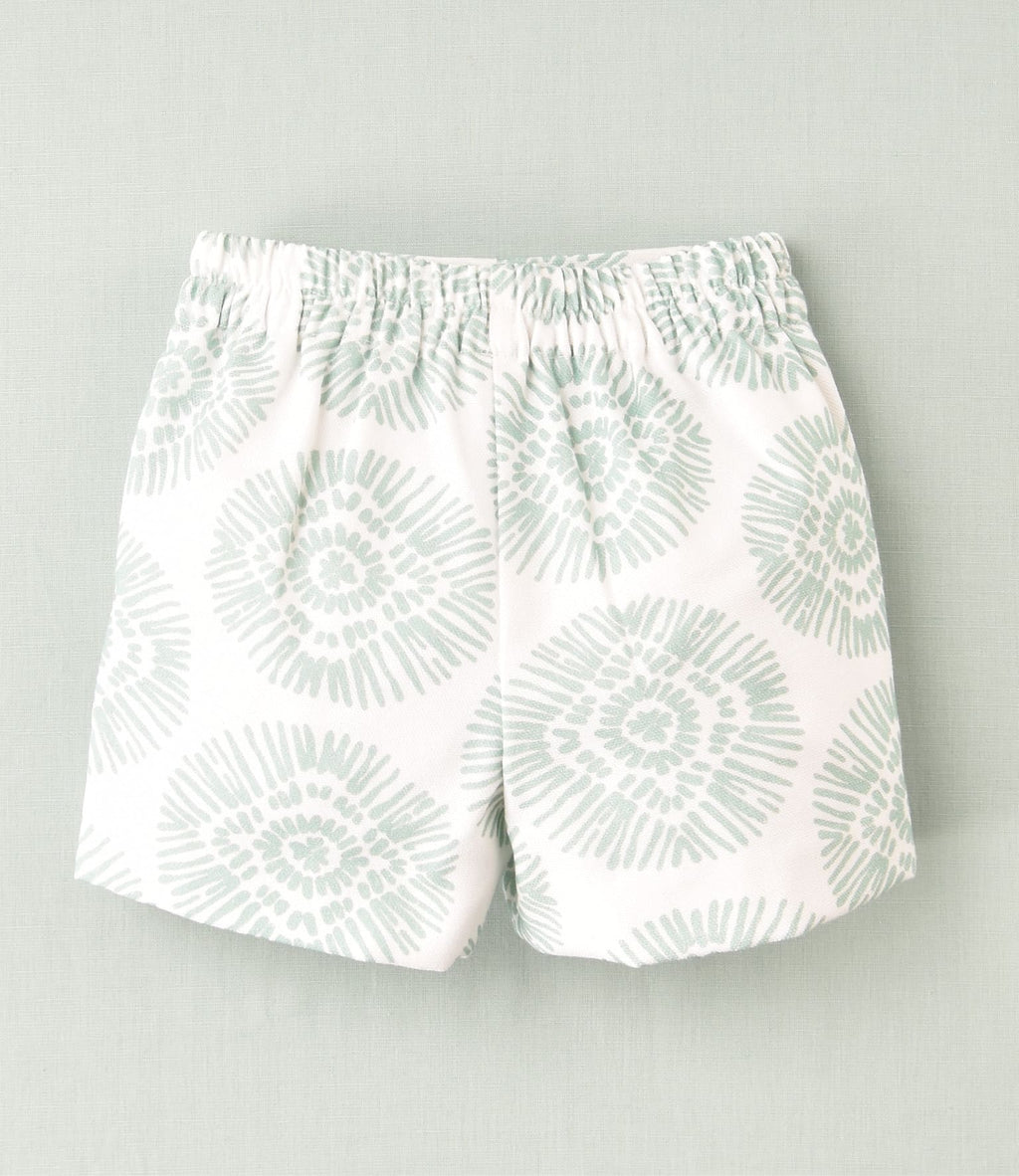 Pantalón corto niño verde