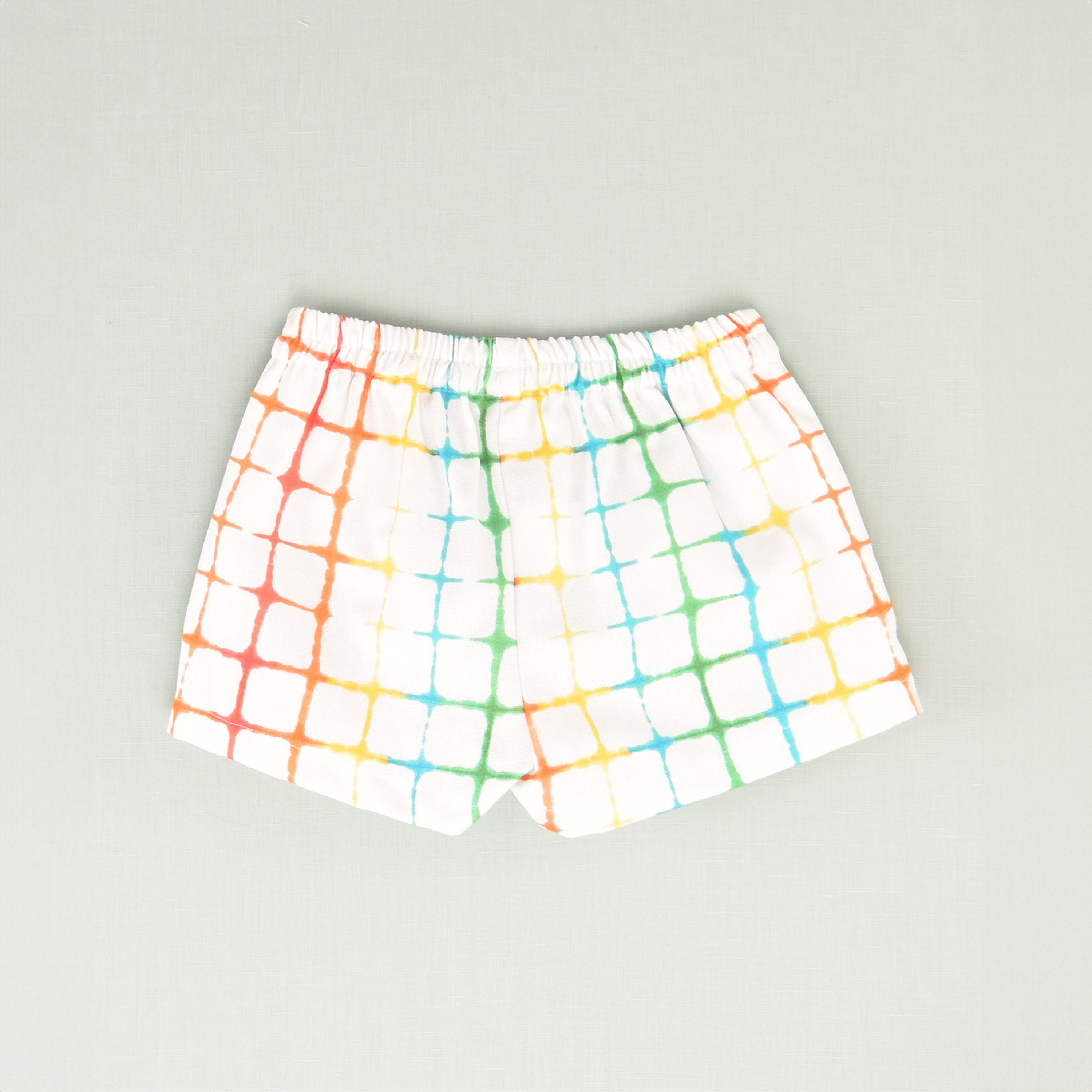 Bermuda multicolor tie dye niña