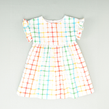 Vestido multicolor tie dye niña