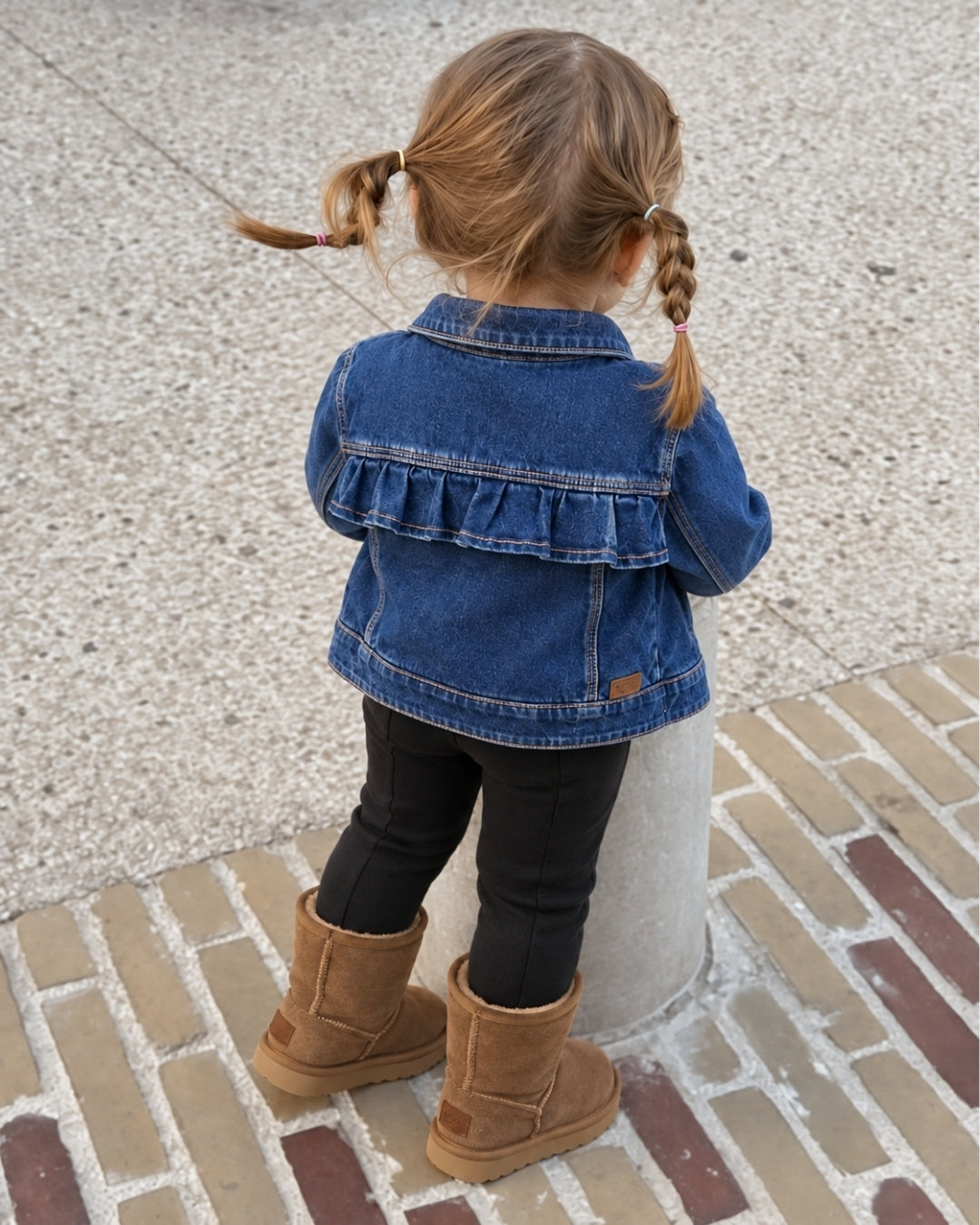 Jaqueta de menina texana