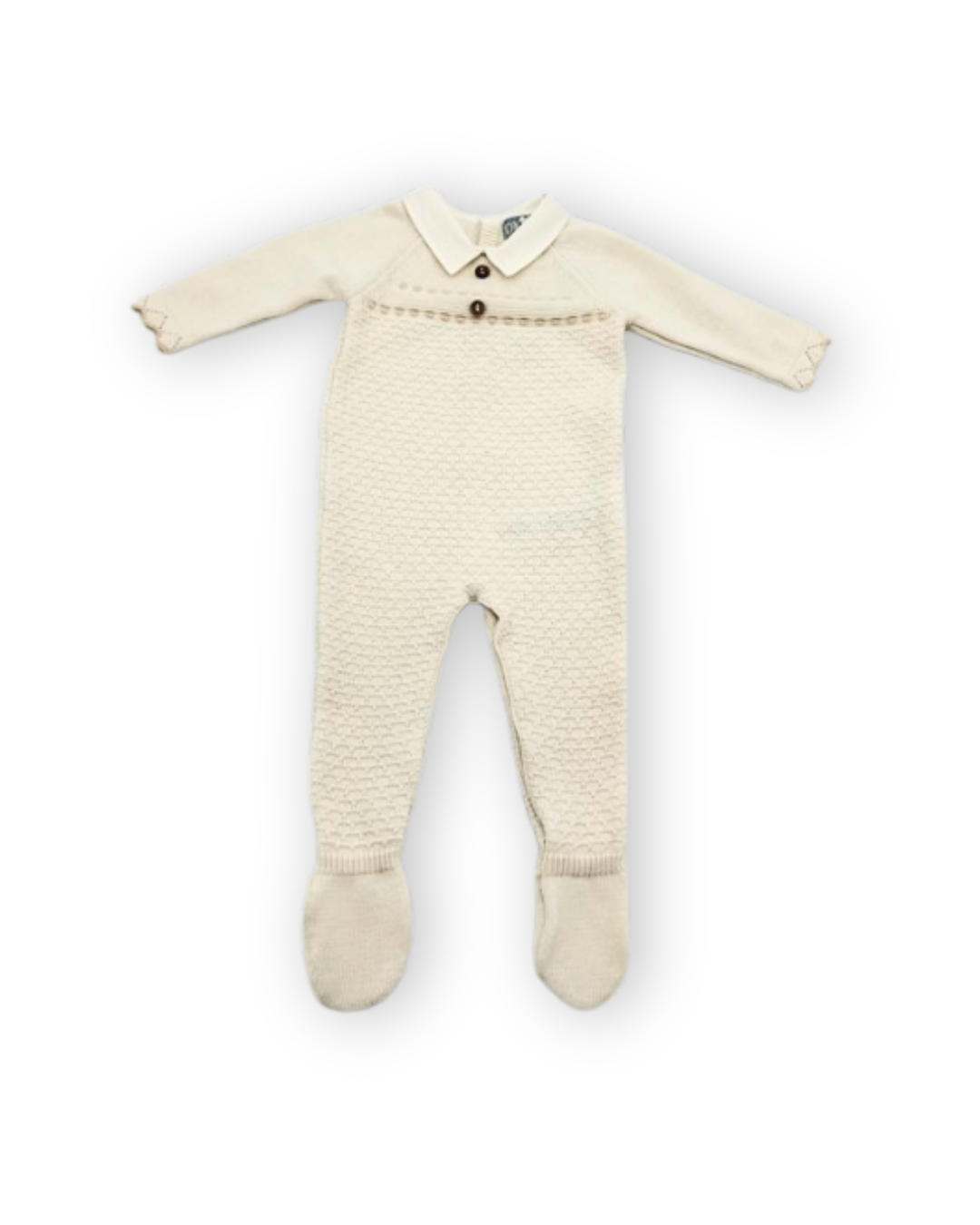 Pelele tricotosa beige Dr. Kid by | Charanga
