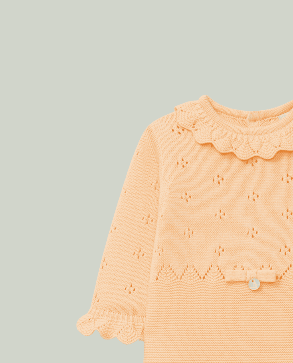 Pelele tricot naranja recién nacido | Dr. Kid by Charanga