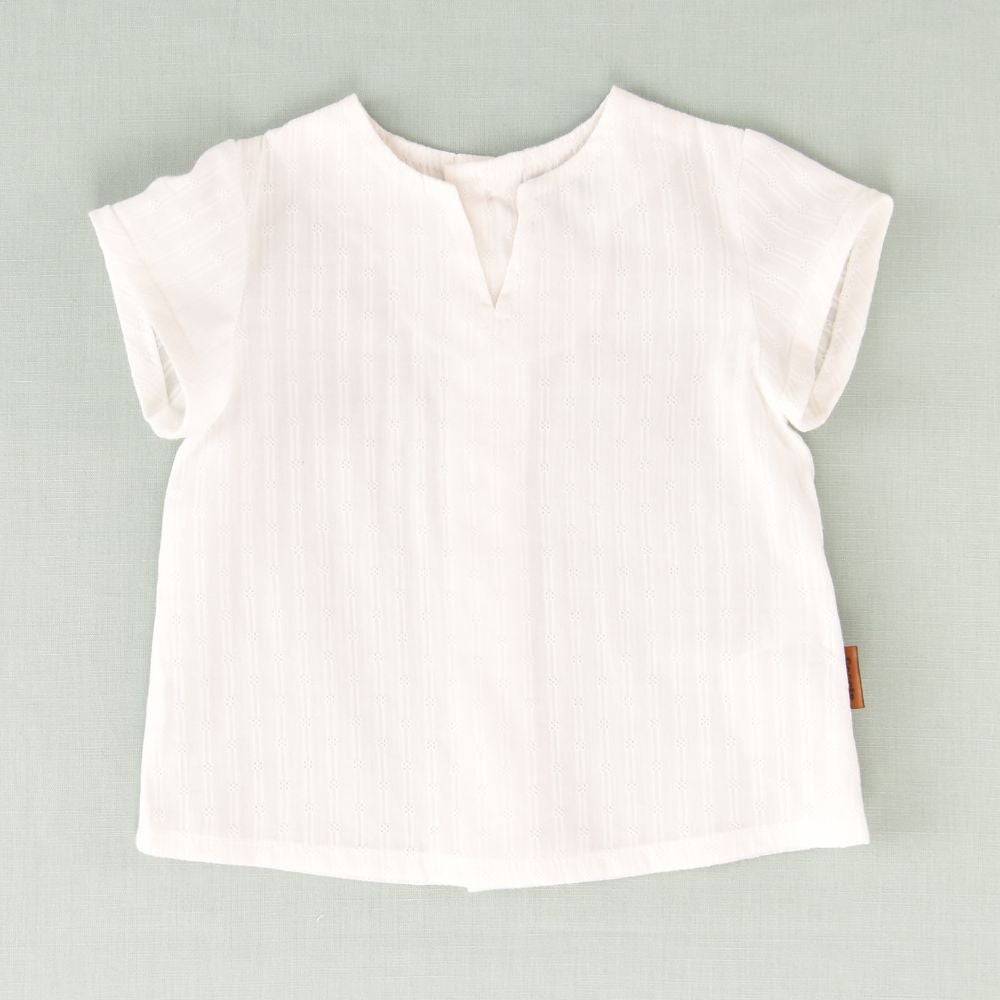 Camisa blanca bebé niño | Cocote by Charanga