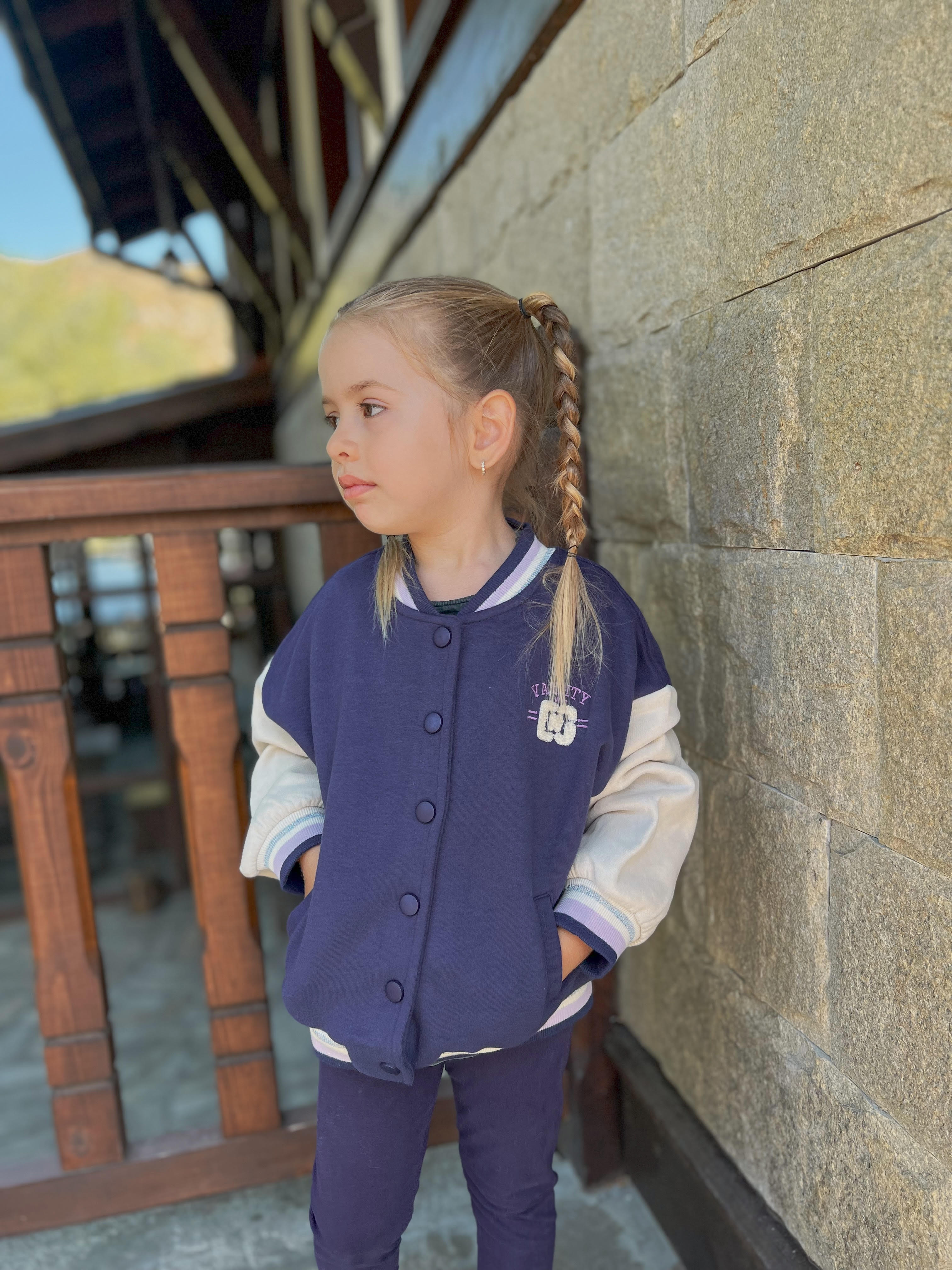 Sudadera abierta de niña Charanga