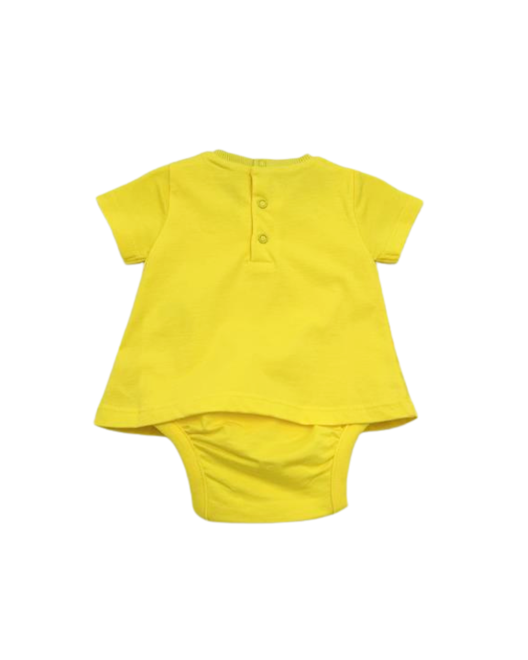 Body de manga corta bebe amarillo - Cádiz CF