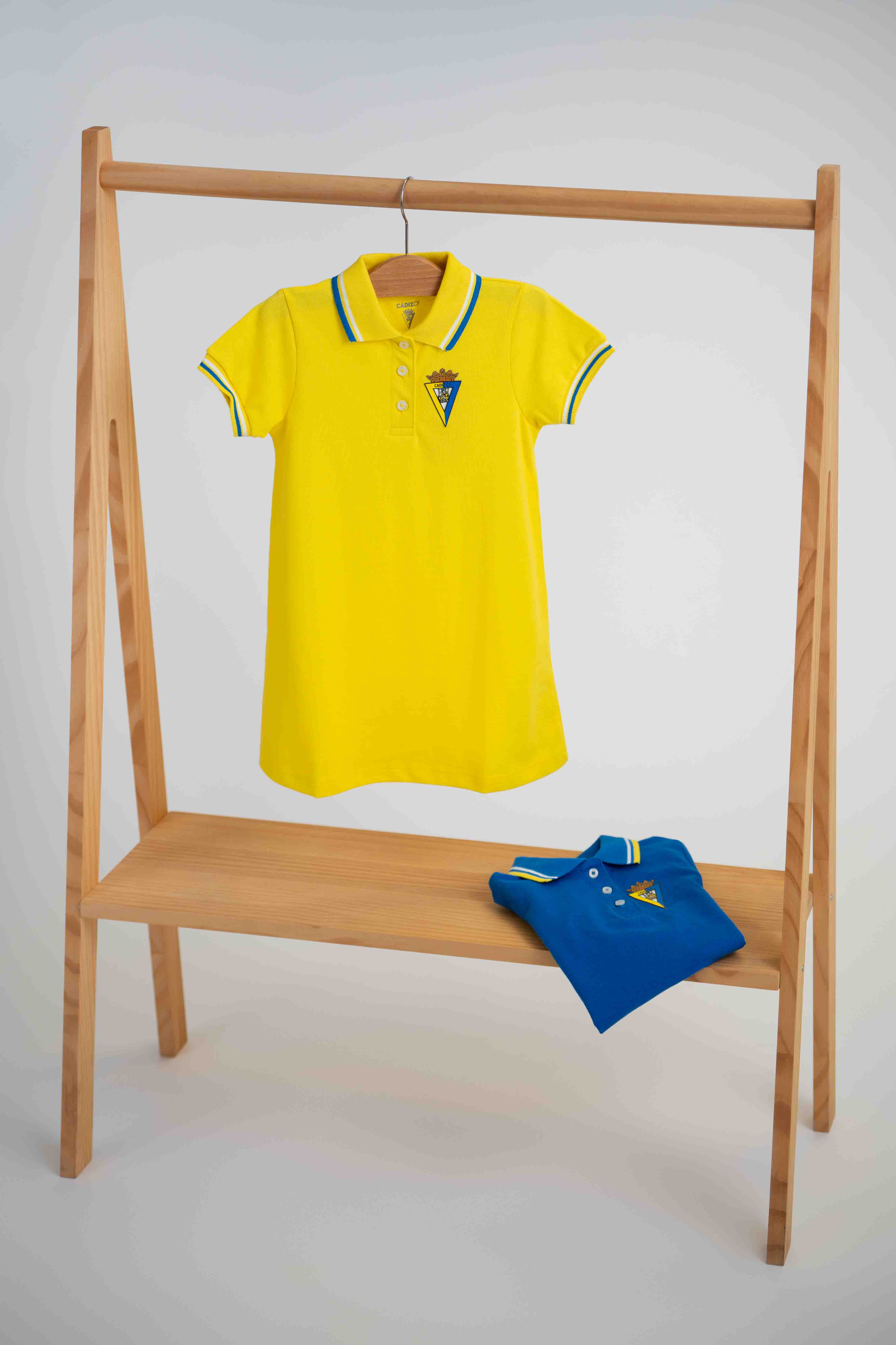 Vestido amarillo niña - Cádiz CF