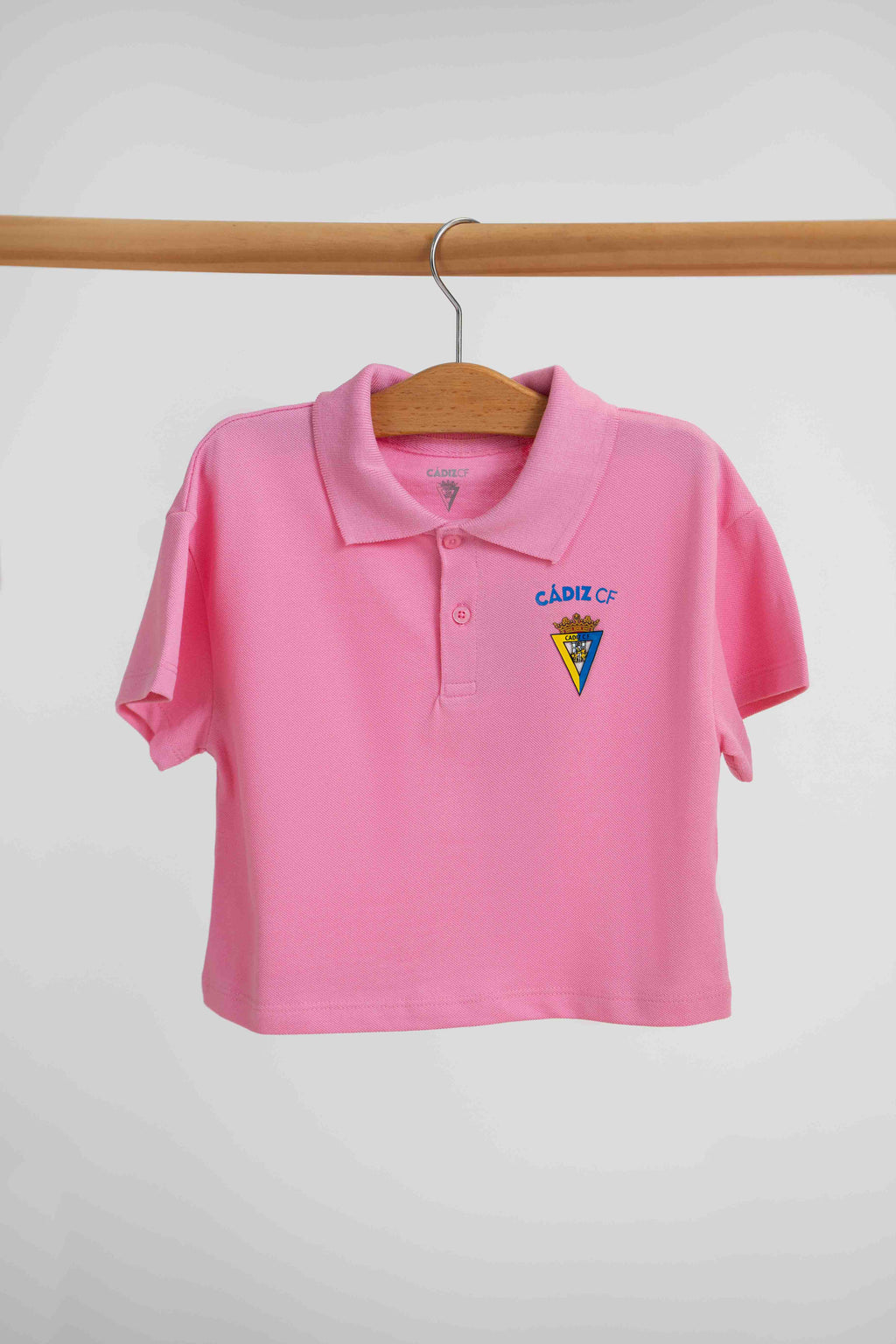 Polo de niña rosa - Cádiz CF