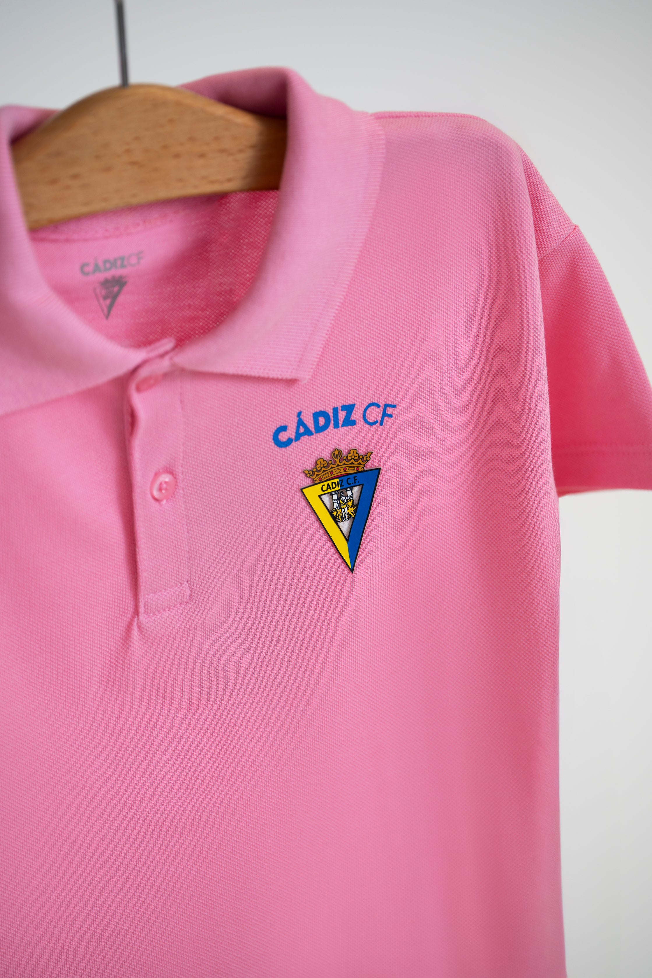 Polo de niña rosa - Cádiz CF