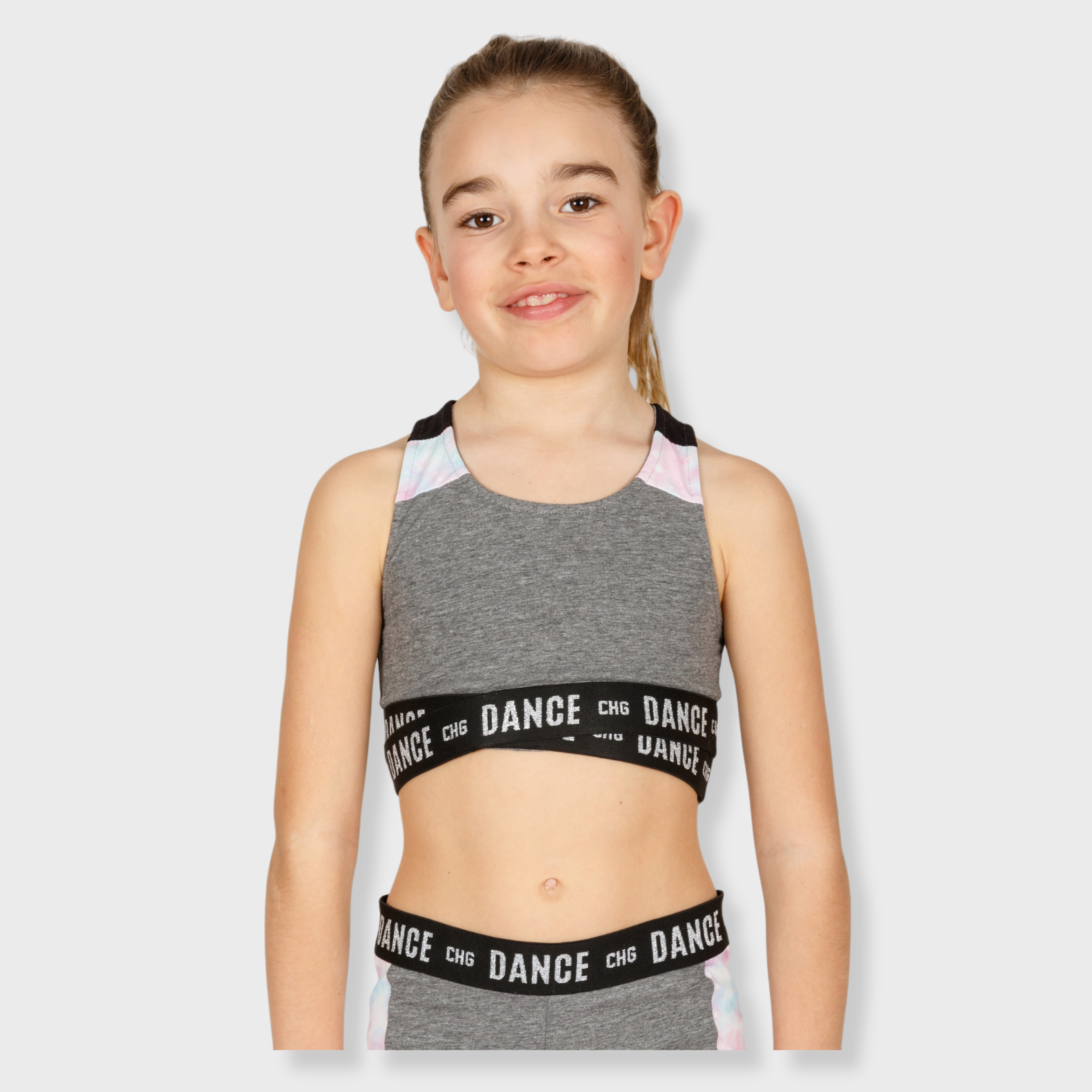 Camiseta de niña multicolor