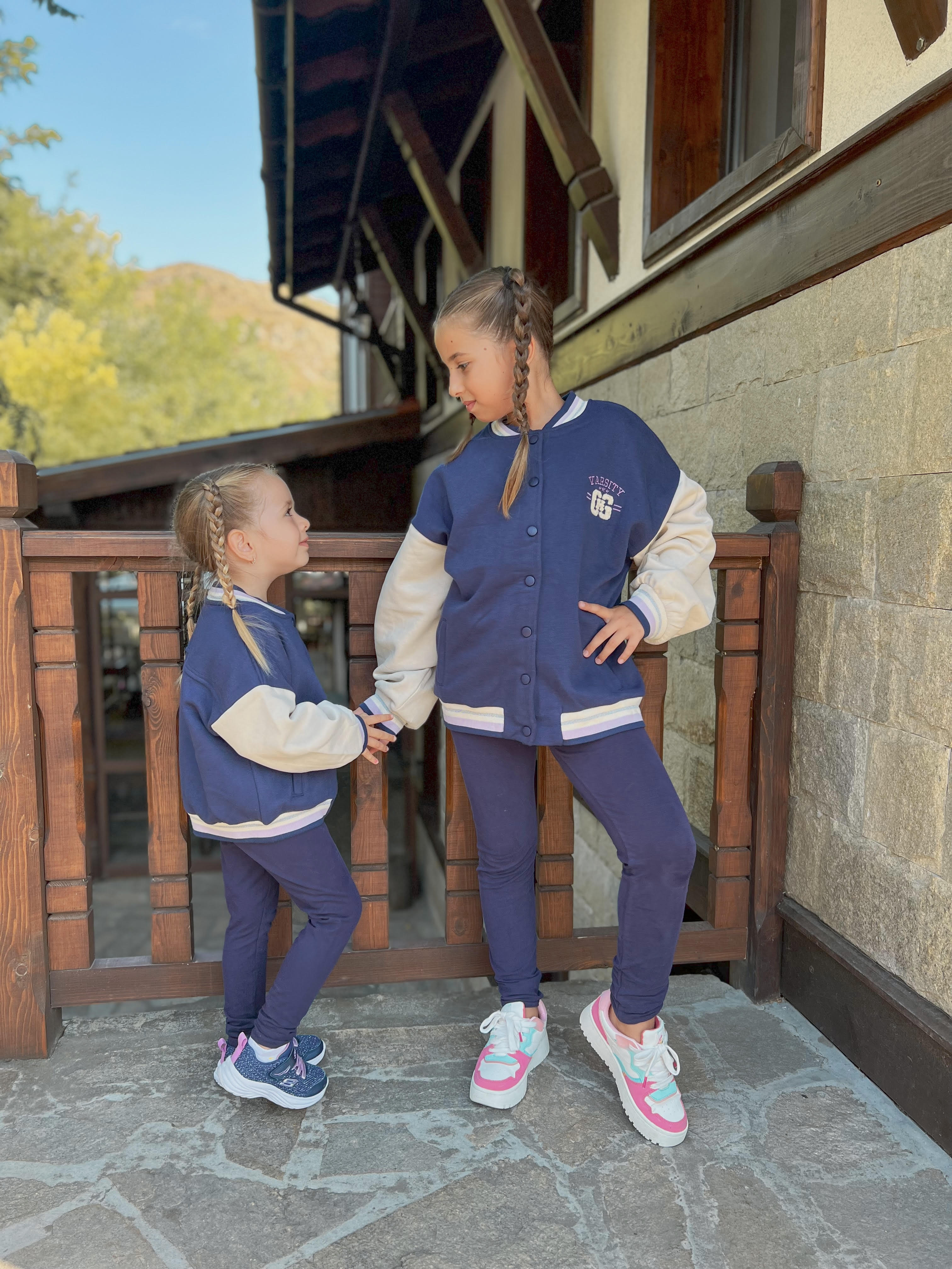 Sudadera abierta de niña Charanga