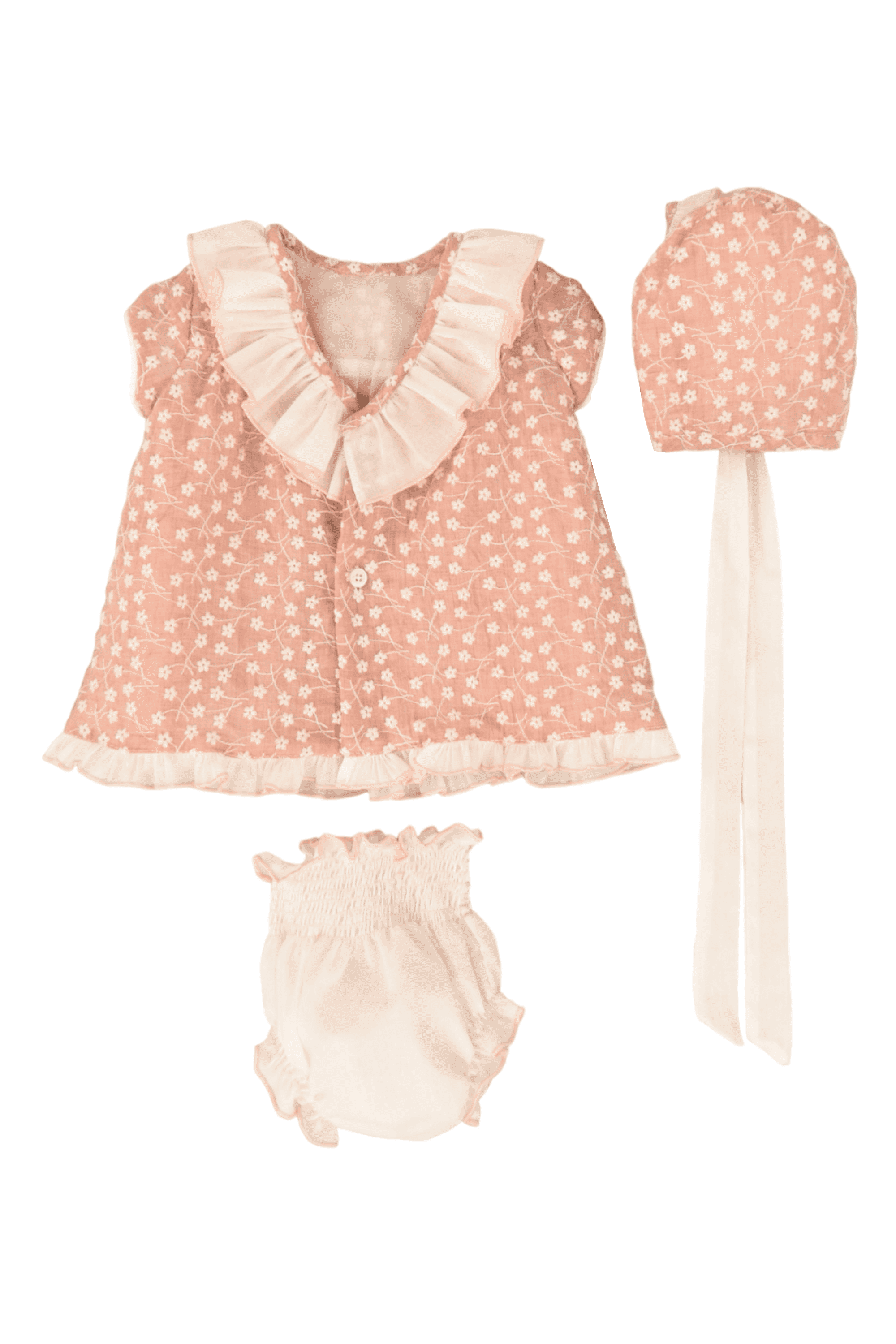 Cocote y Charanga pink baby dress