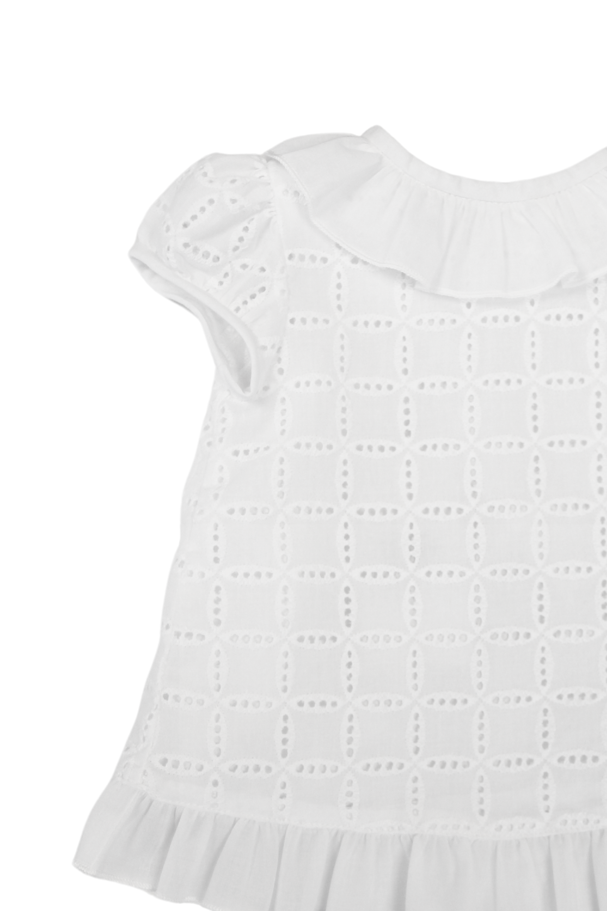 Vestido de bebé blanco Cocote & Charanga VERANO/Charanga