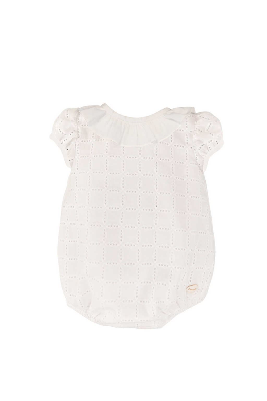 Pelele de bebé blanco Cocote & Charanga VERANO/Charanga