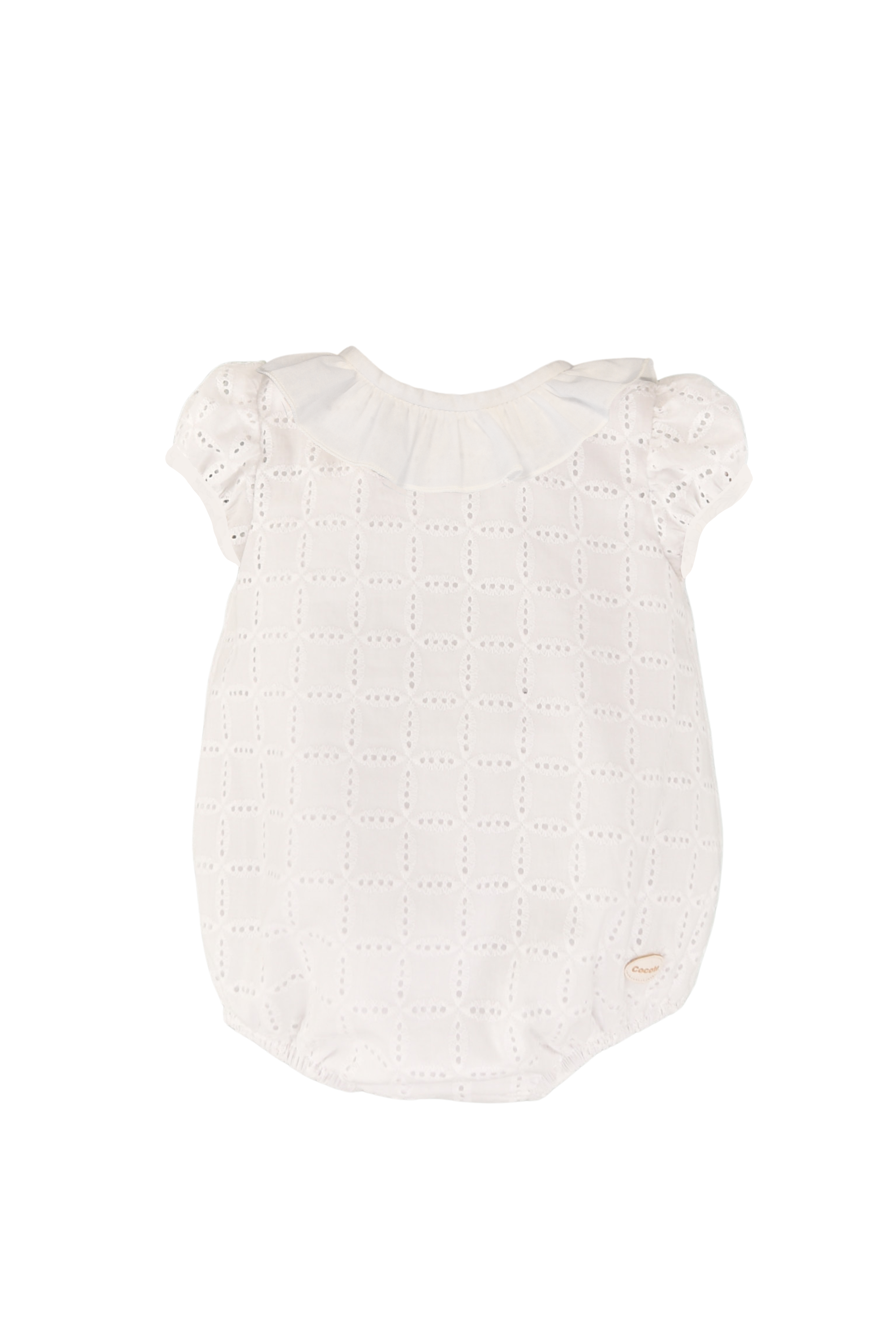 Pelele de bebé blanco Cocote & Charanga VERANO/Charanga