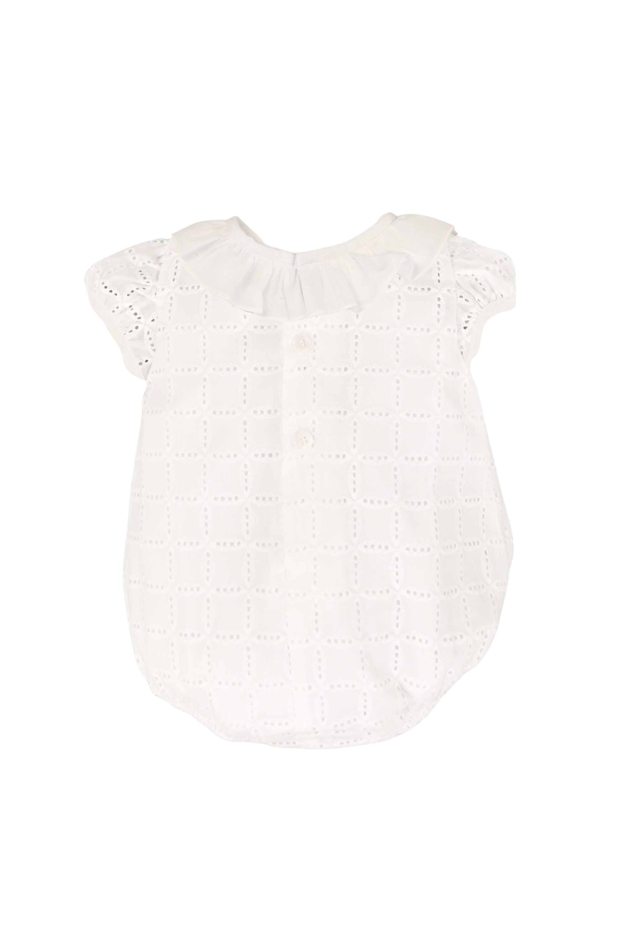 Pelele de bebé blanco Cocote & Charanga VERANO/Charanga