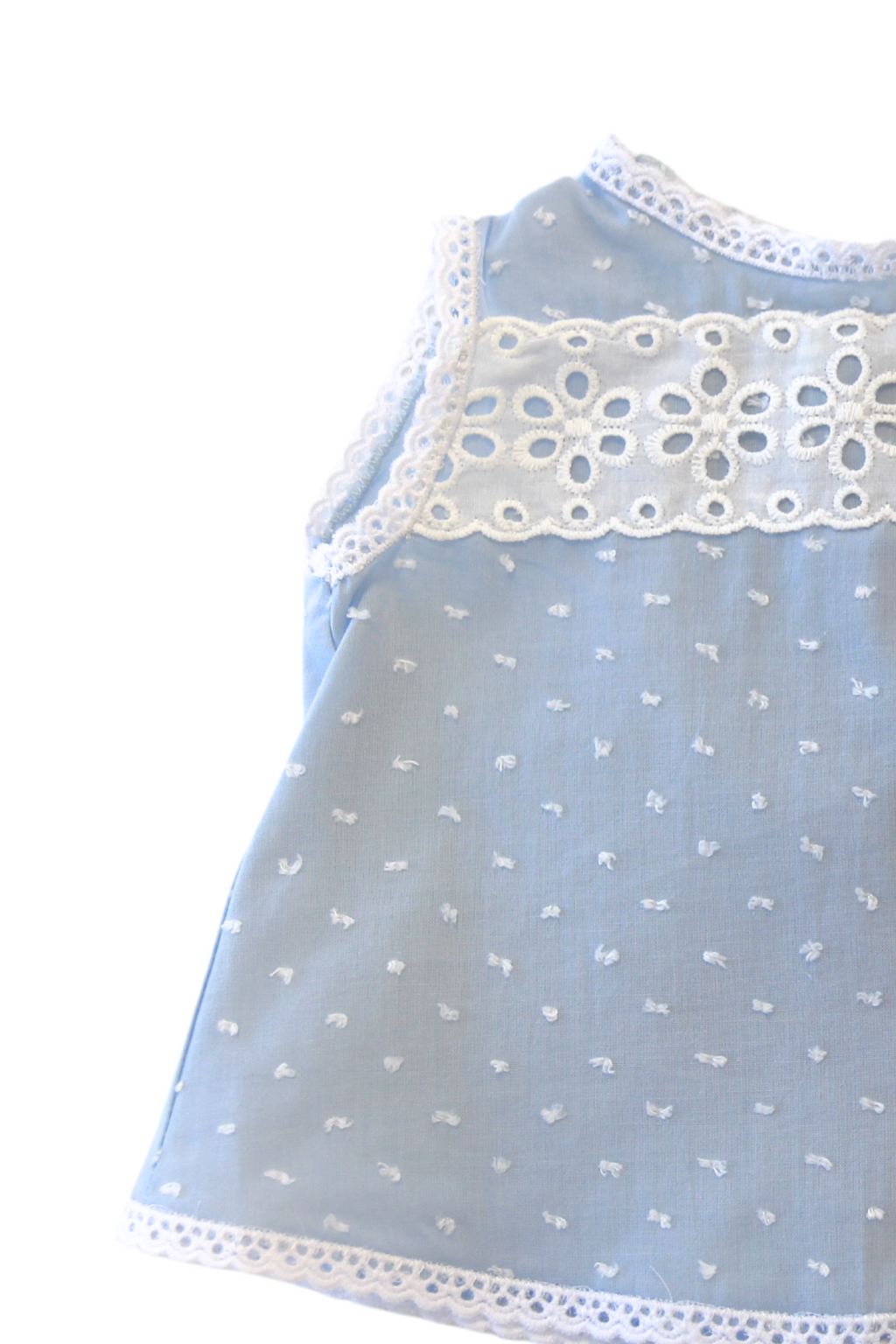 Vestido de recién nacido azul Cocote & Charanga VERANO/Charanga