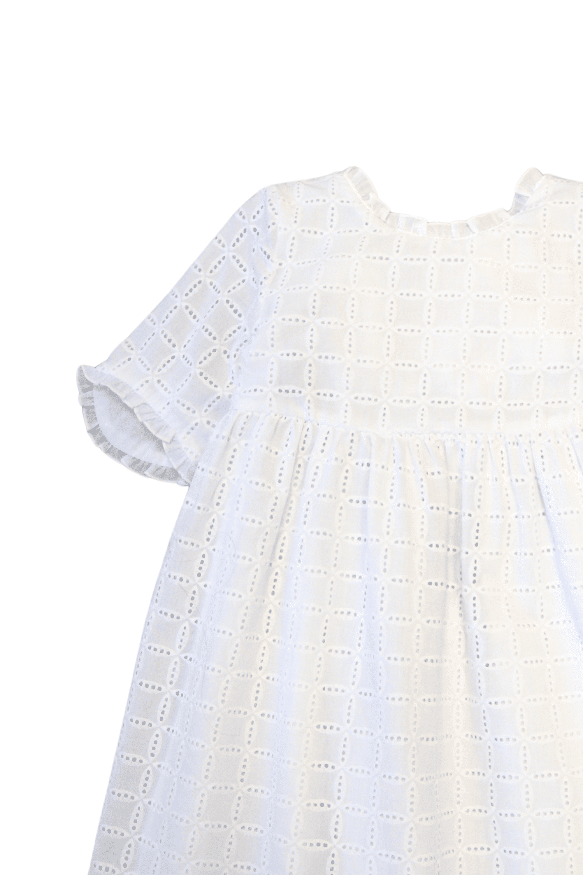 Vestido de niña blanco Cocote & Charanga