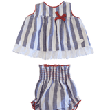 Vestido de bebé listado Cocote & Charanga