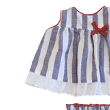 Vestido de bebé listado Cocote & Charanga
