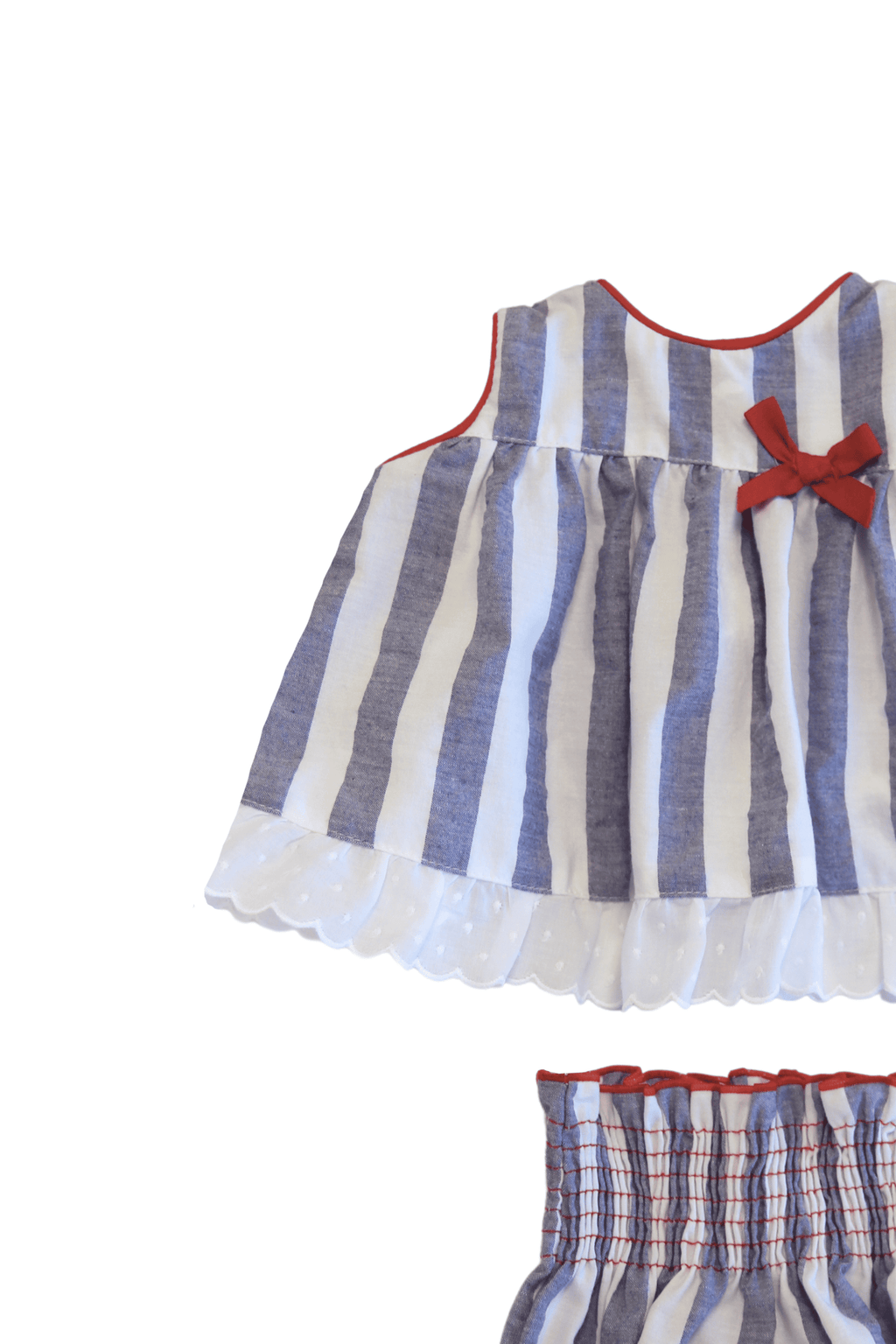 Vestido de bebé listado Cocote & Charanga