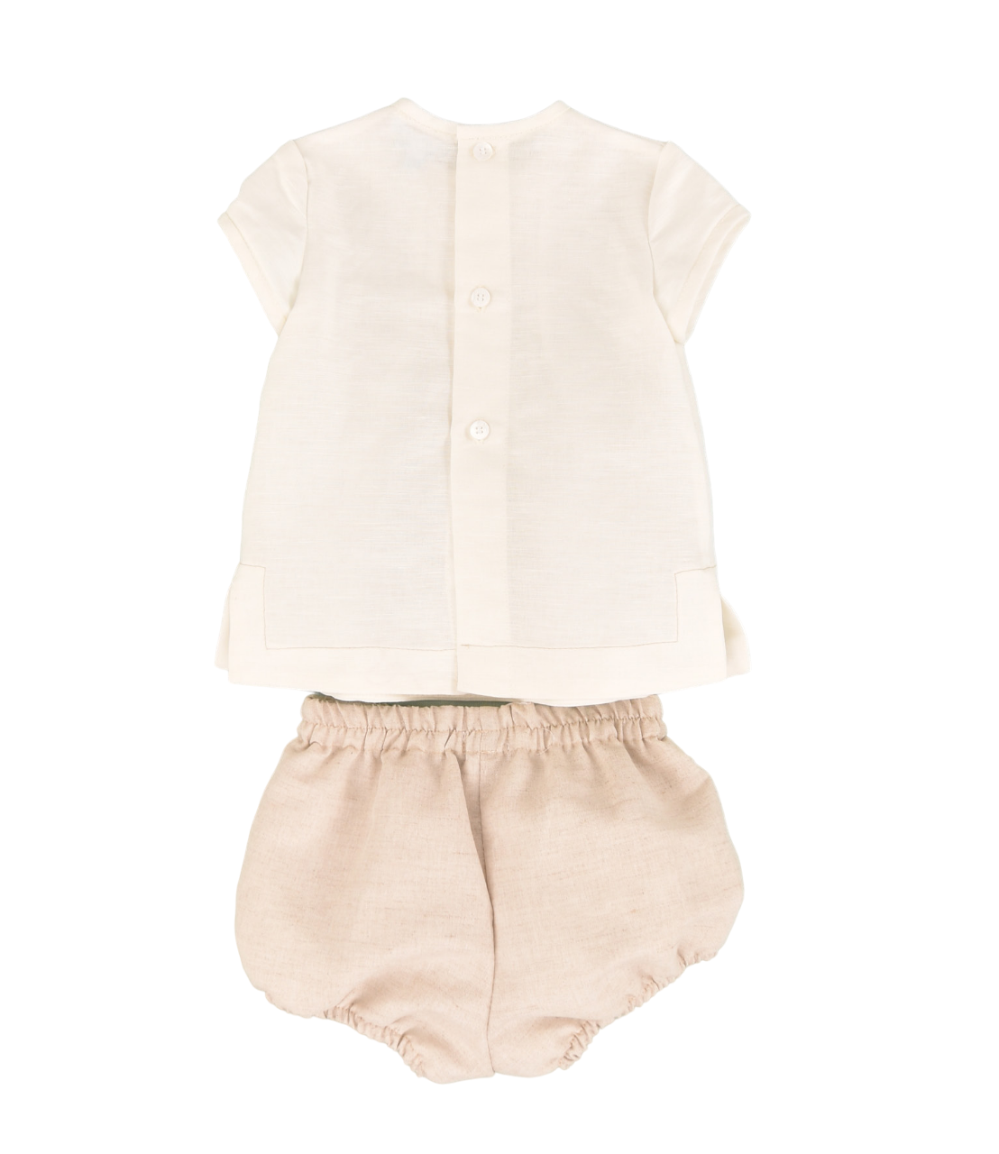 Conjunto de bebé crudo Cocote & Charanga VERANO/Charanga