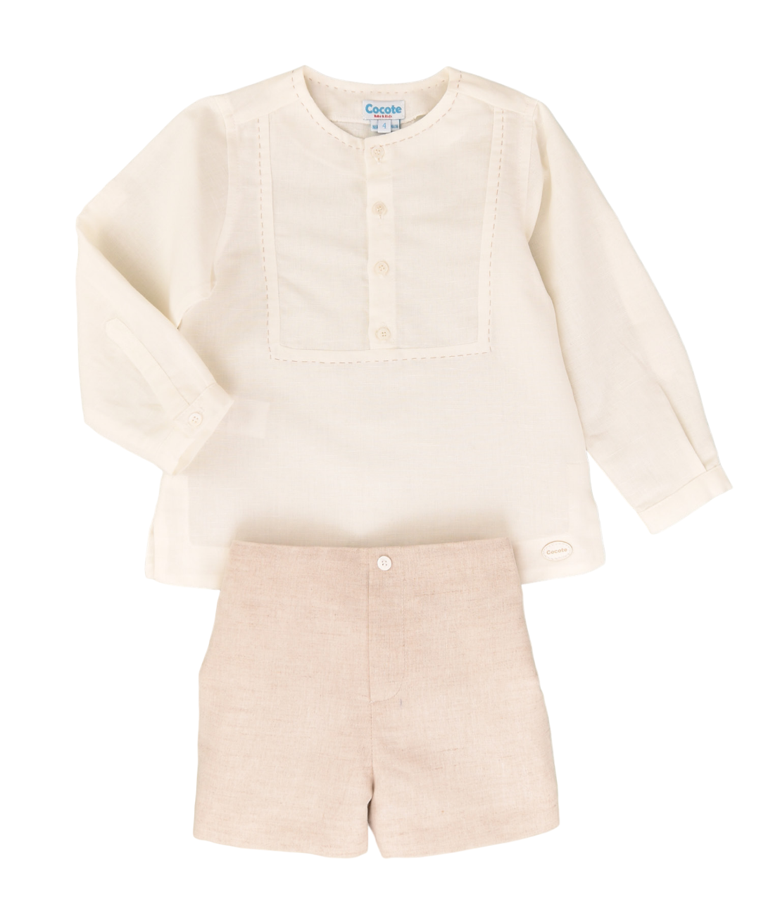 Conjunto de niño crudo Cocote & Charanga VERANO/Charanga